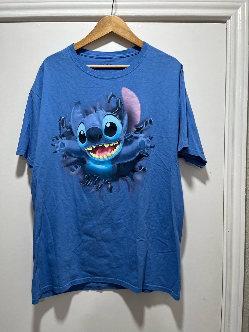 Disney Stitch T-shirt Large Unisex